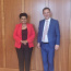 H.E. Ambassador Mulu Solomon holds a courtesy meeting with Dr. Dr. Christian Buck
